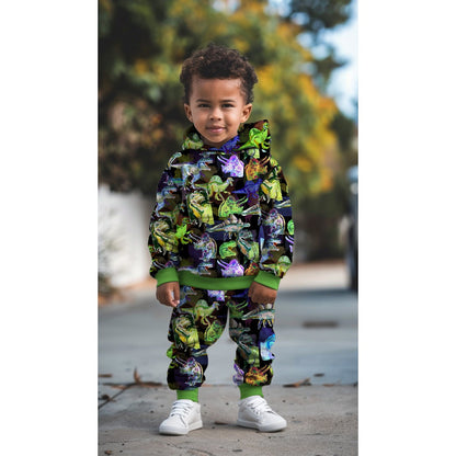 SWEAT DIGITAL DINOSAURS - Black