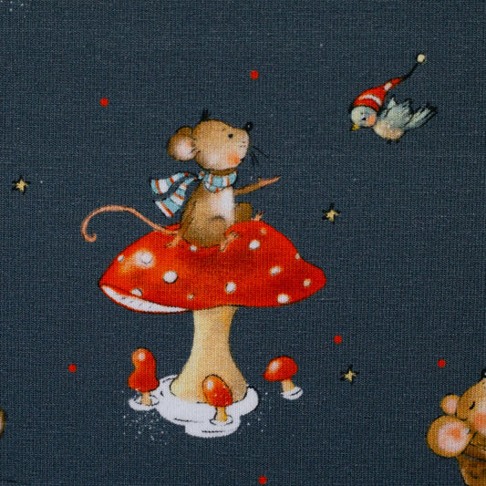 Jersey Lathi Weihnachtsmäuse – süß, verspielt, winterlich