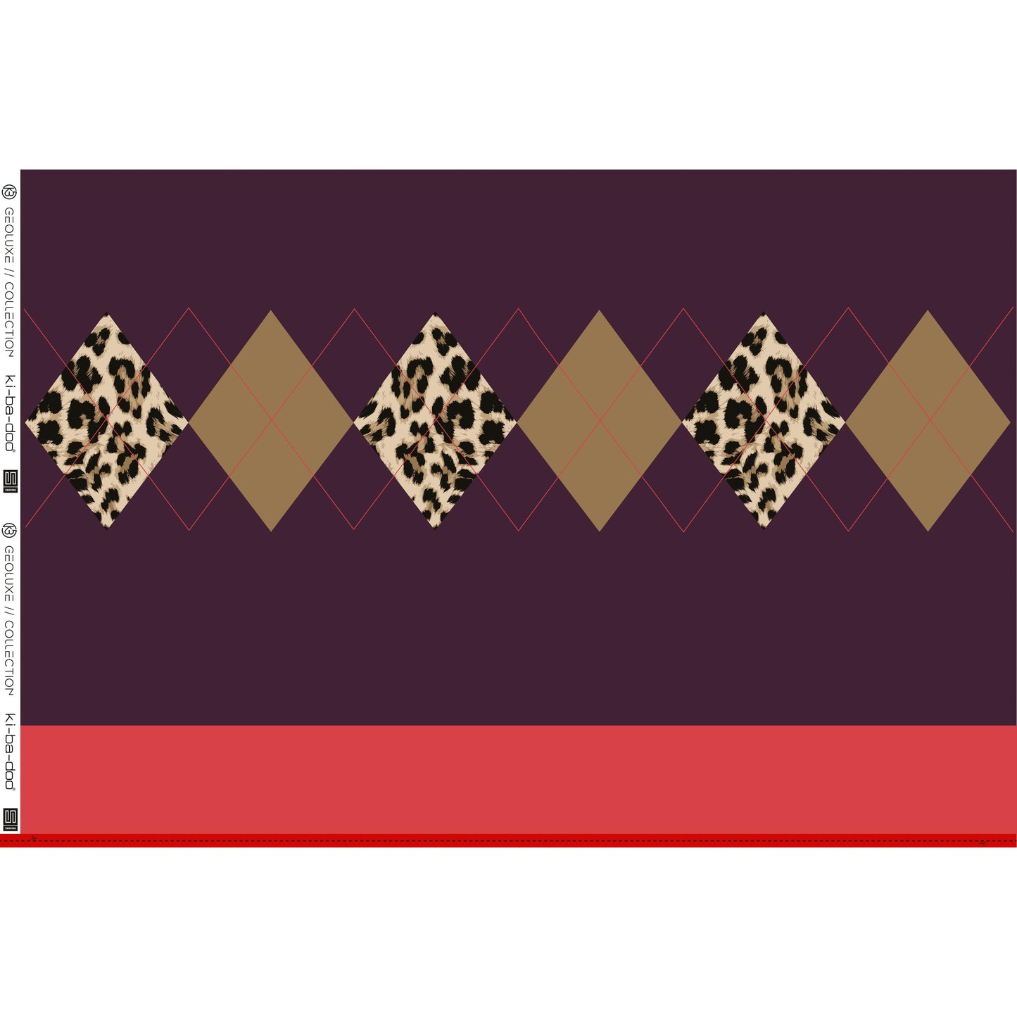 Panel Geoluxe Argyle – elegant, wild & außergewöhnlich design by Kibadoo