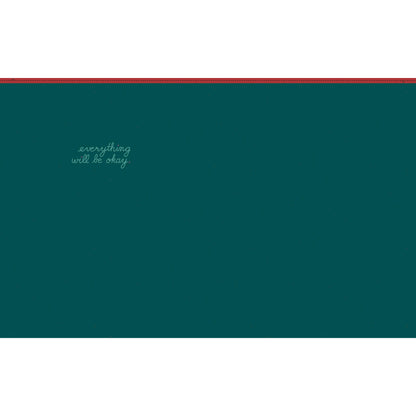 French Terry Panel „Everything will be okay“ by Käselotti