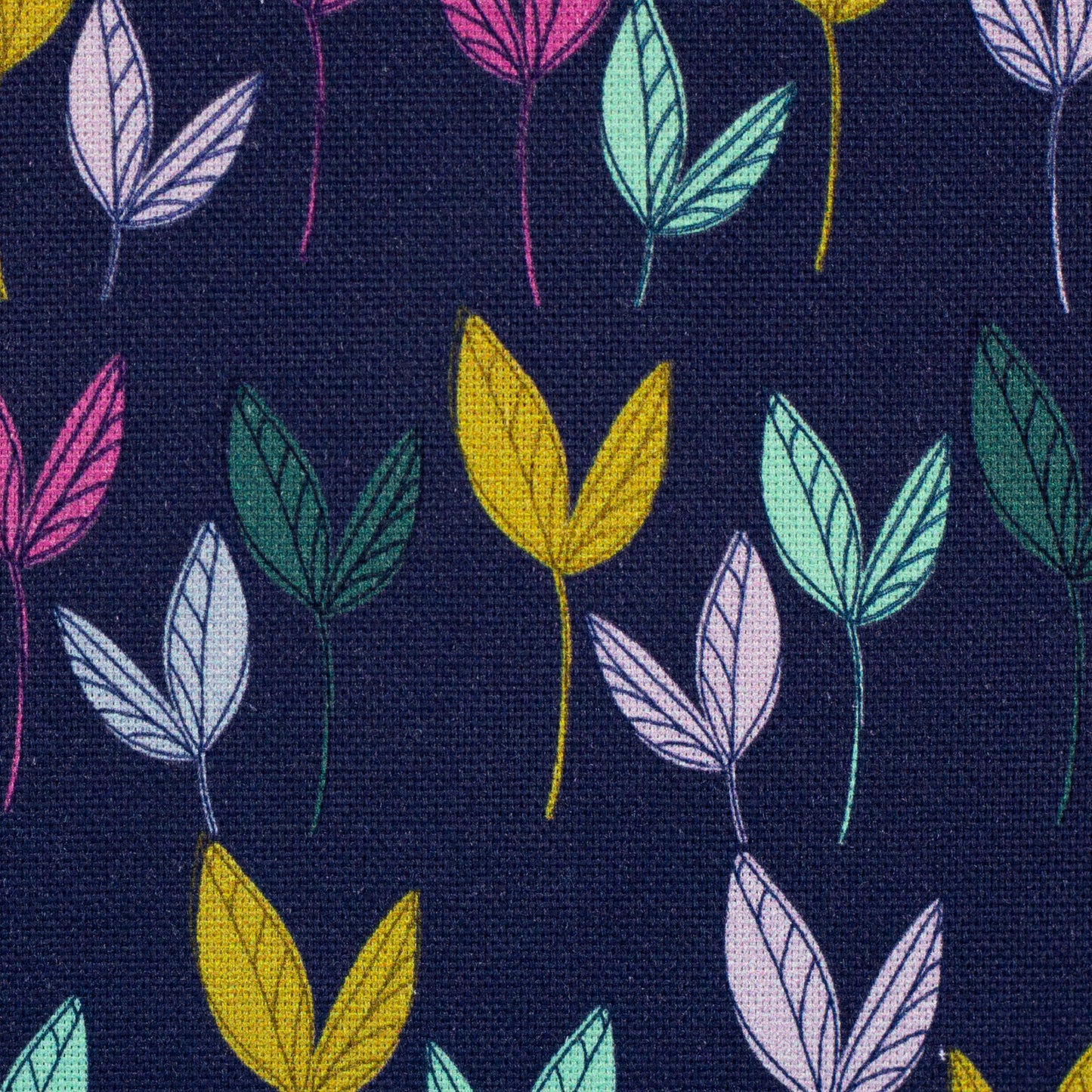 Canvas "Dancing Leaves" by Emjo Design