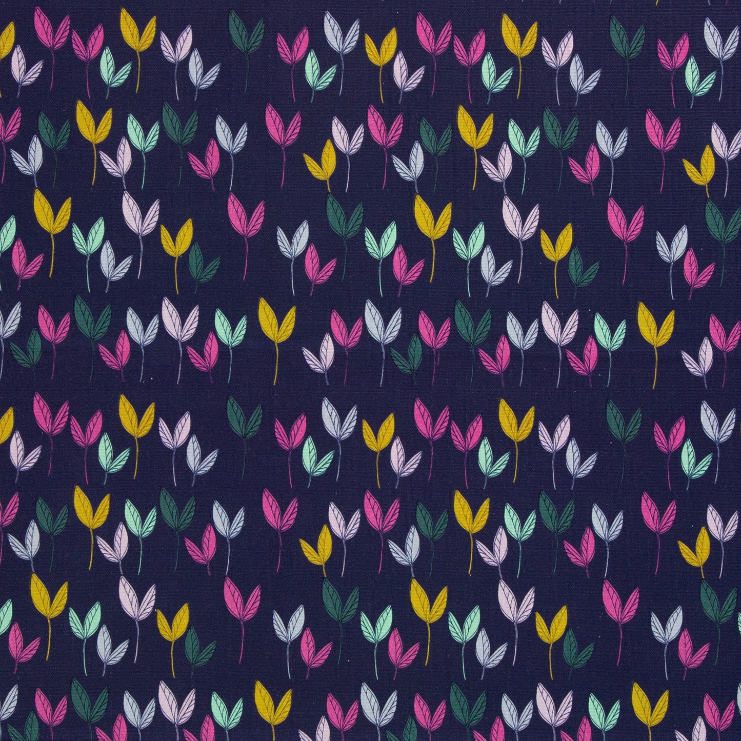 Canvas "Dancing Leaves" by Emjo Design