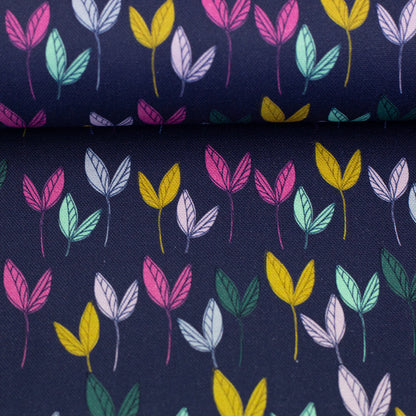 Canvas "Dancing Leaves" by Emjo Design