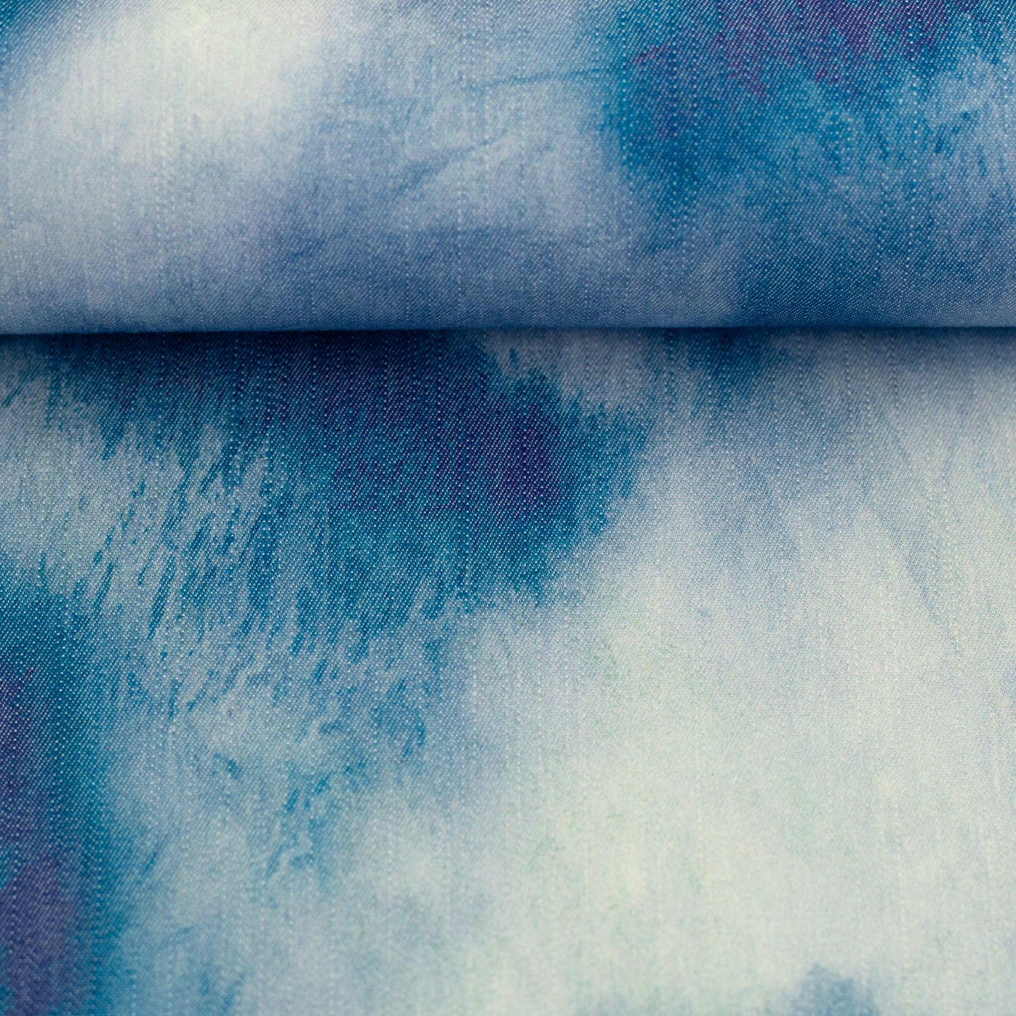 Strech-Jeans "Agnes- Batik blau"- Swafing