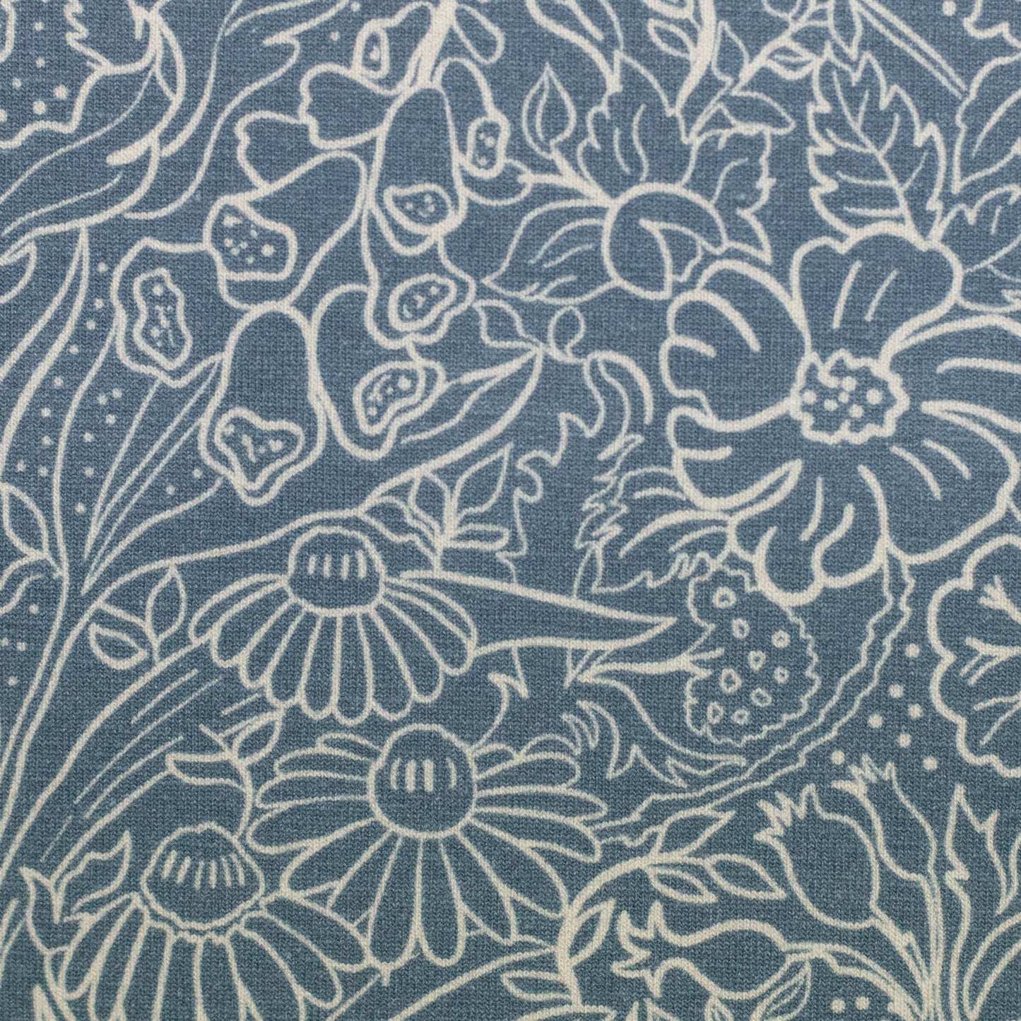 Jersey Autumn Damask by Bienvenido Colorido- swafing
