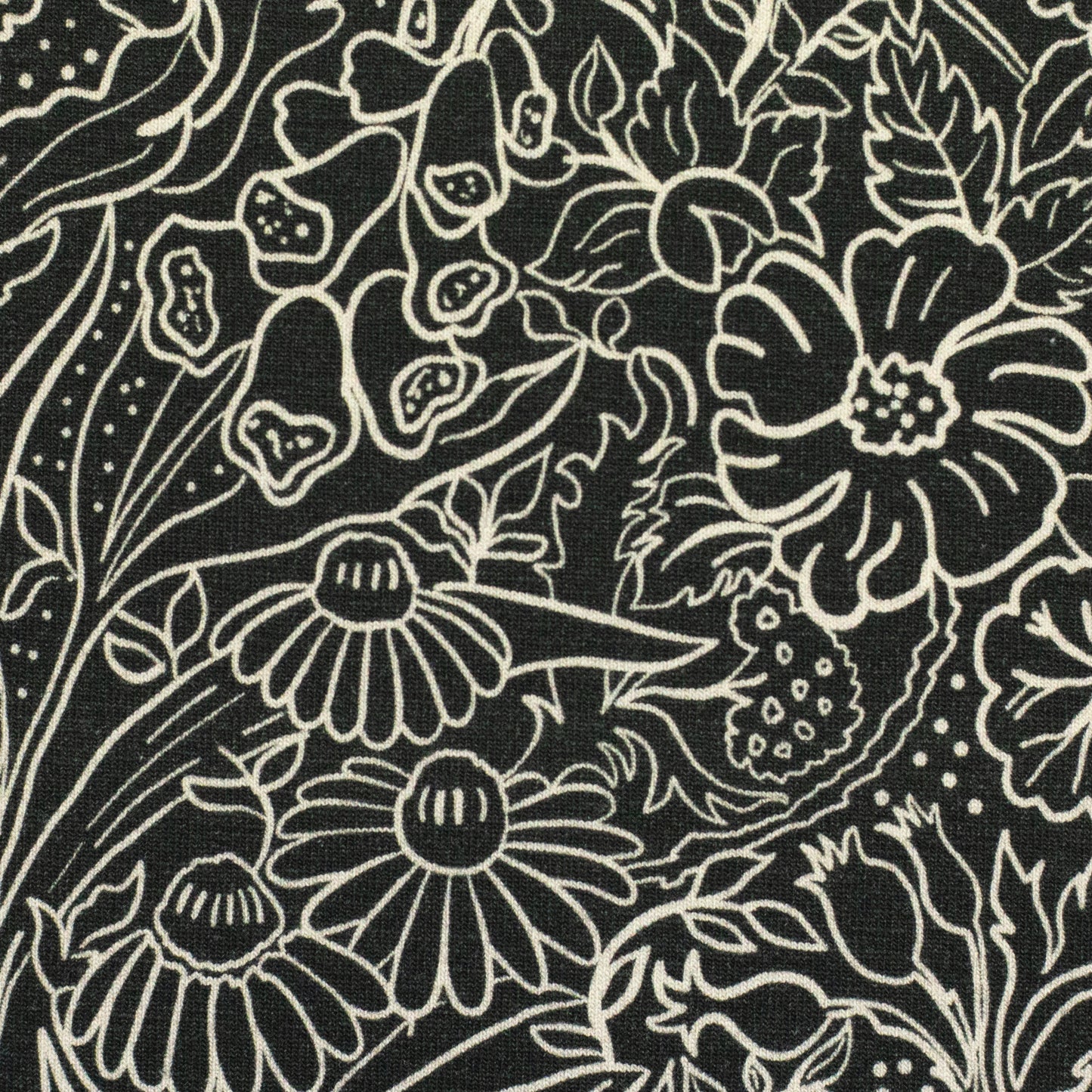 Jersey Autumn Damask by Bienvenido Colorido- swafing