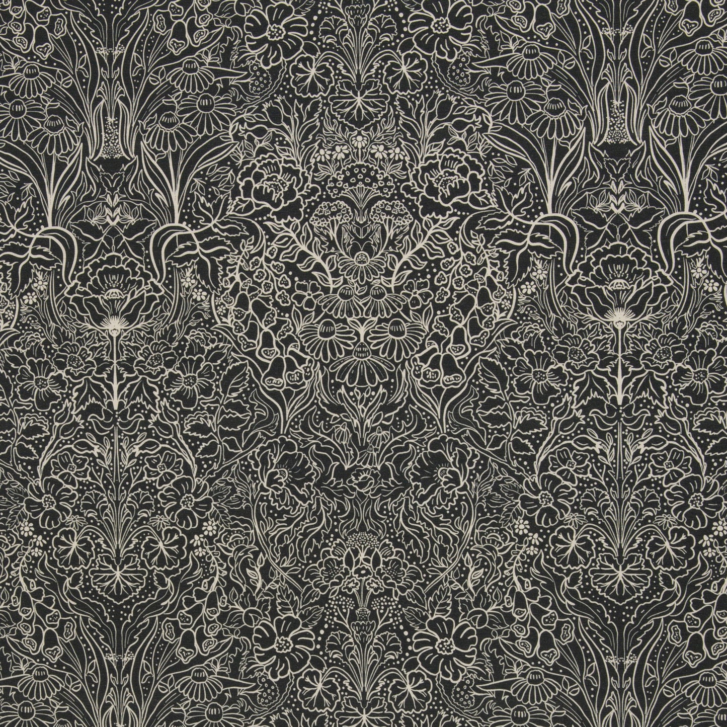 Jersey Autumn Damask by Bienvenido Colorido- swafing