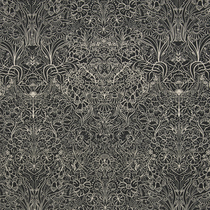 Jersey Autumn Damask by Bienvenido Colorido- swafing