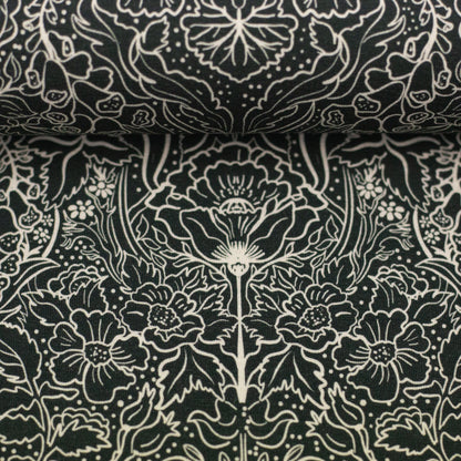 Jersey Autumn Damask by Bienvenido Colorido- swafing