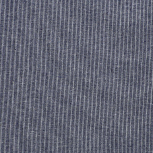 Leinengemisch "Paul- Nadelstreifen dunkelblau"- Swafing