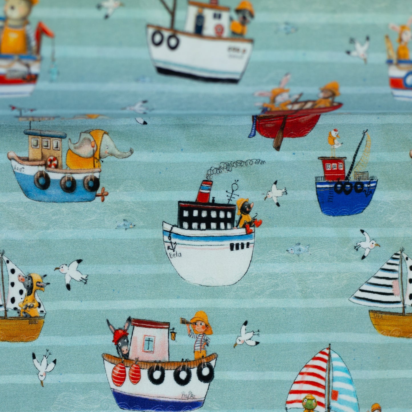 Jersey Nils- maritimes Tiermotiv von Swafing