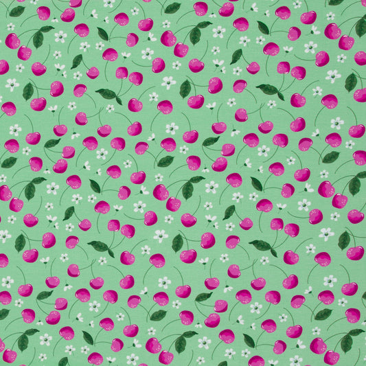 Baumwolljersey „Melody“ – von Swafing mit Kirschen