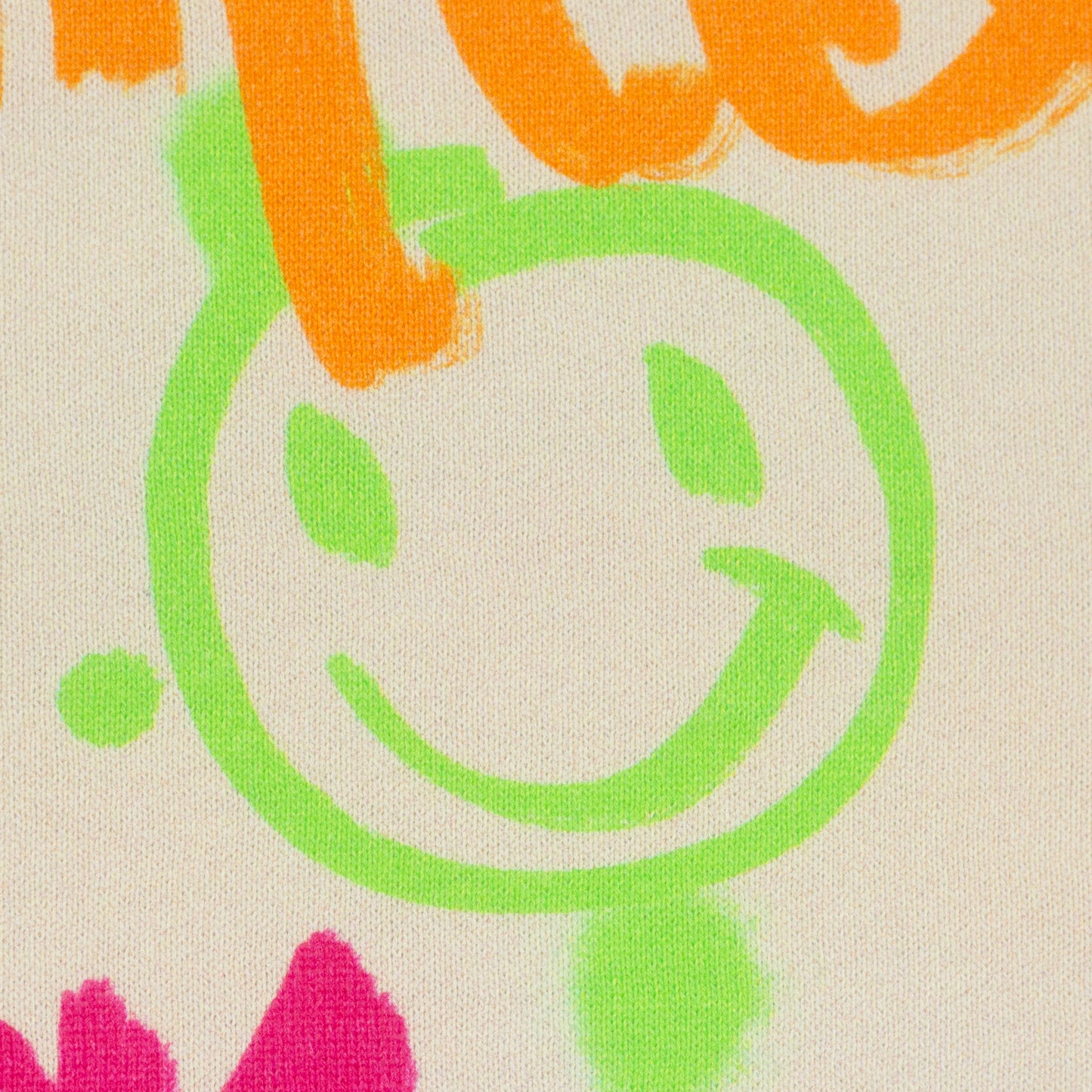 Sweat "Happy Smile by Christiane Zielinski"- Graffiti, Sweat angeraut