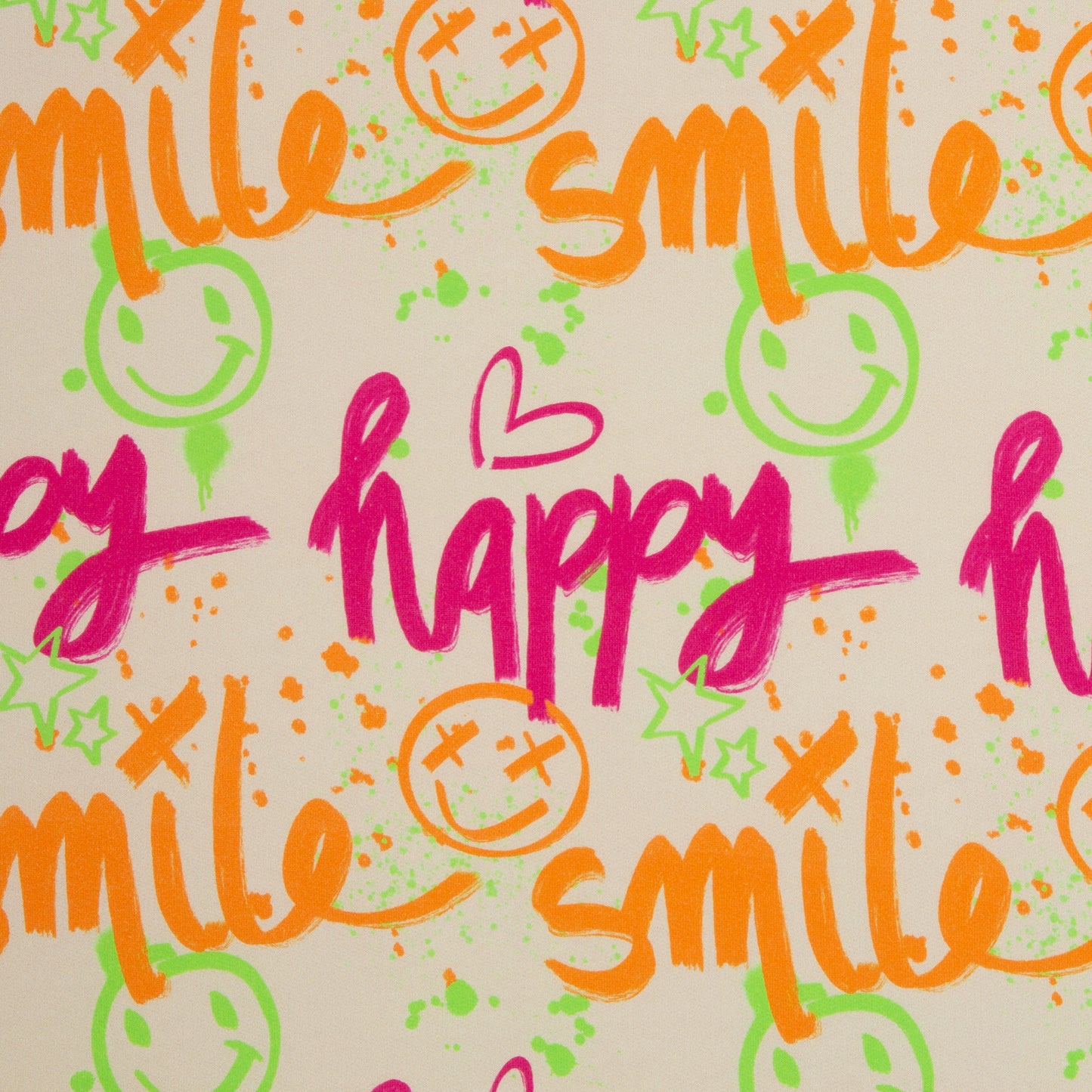 Sweat "Happy Smile by Christiane Zielinski"- Graffiti, Sweat angeraut