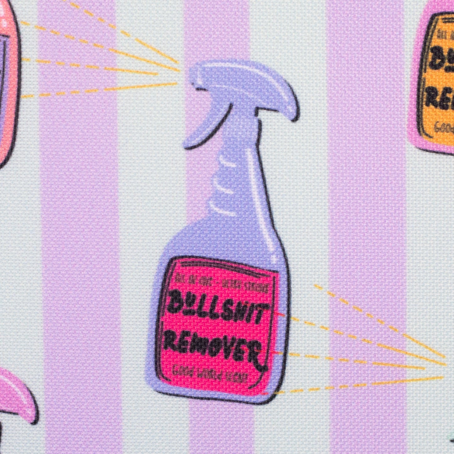 Oxfordgewebe "Bullshitremover"- Colourful Collection by Cherry Picking