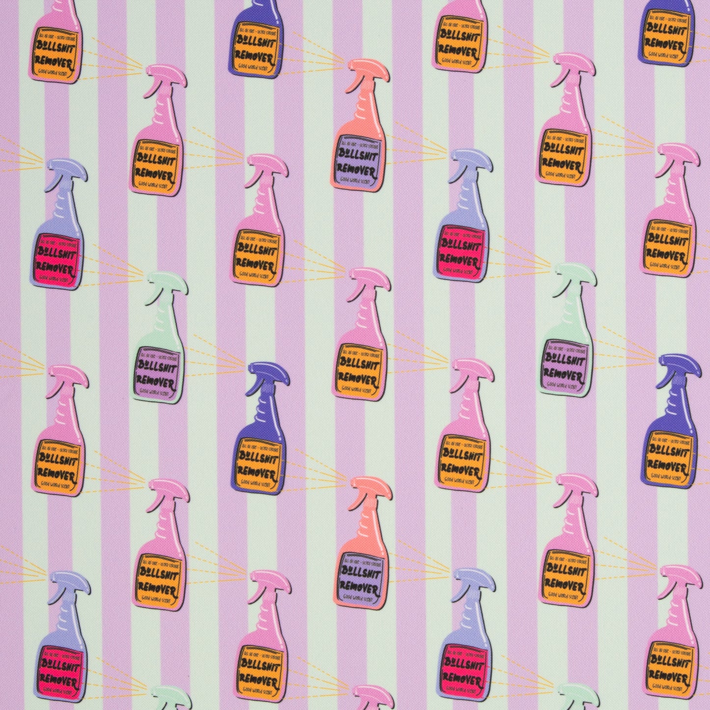 Oxfordgewebe "Bullshitremover"- Colourful Collection by Cherry Picking