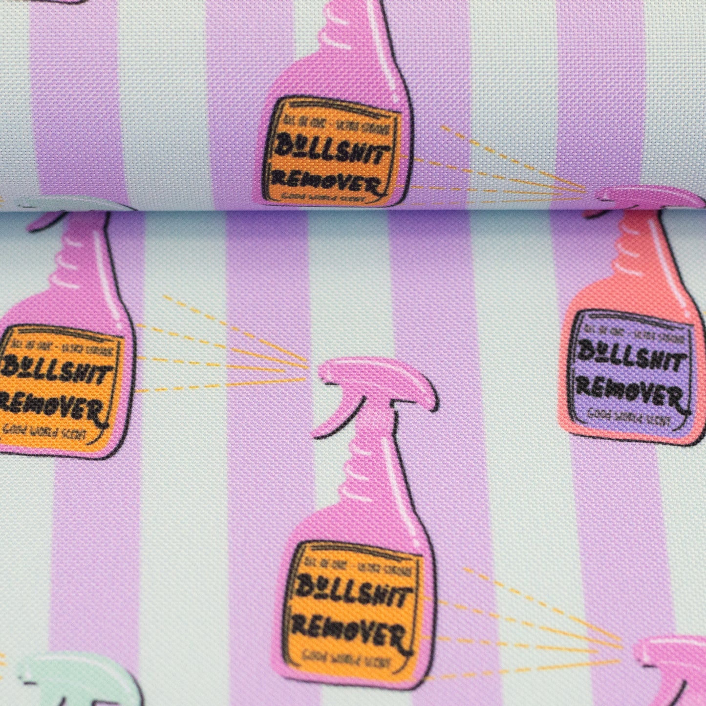 Oxfordgewebe "Bullshitremover"- Colourful Collection by Cherry Picking