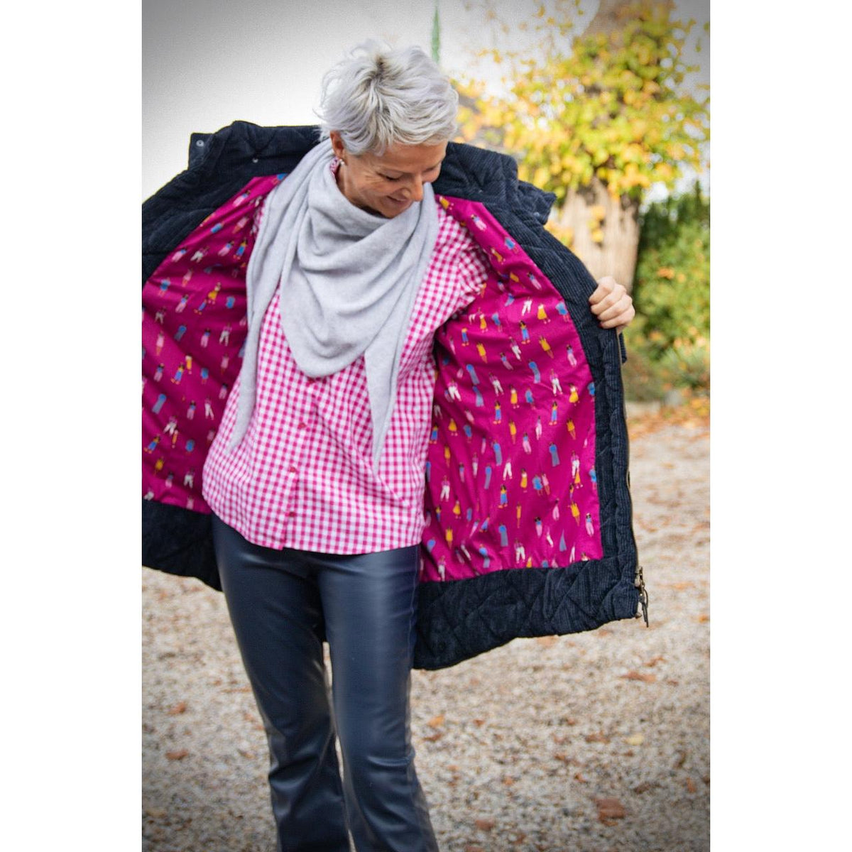 Papierschnitt Jacke jErika 2