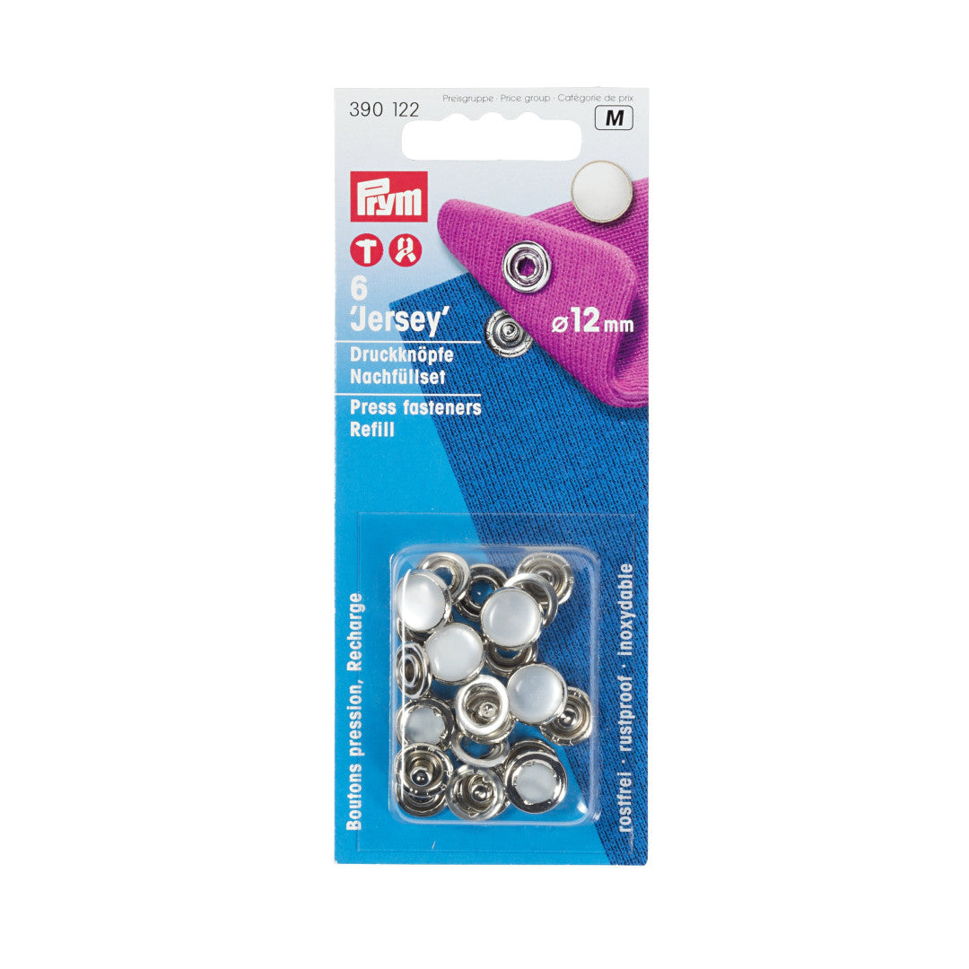 Nähfrei-Nachfüllpackung für 390117, Perlkappe, 12mm