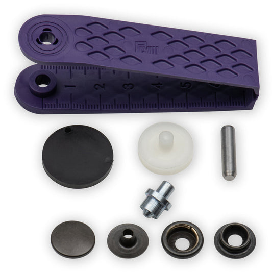 Nähfrei-Druckknopf "Sport & Camping", 15mm, altmessing