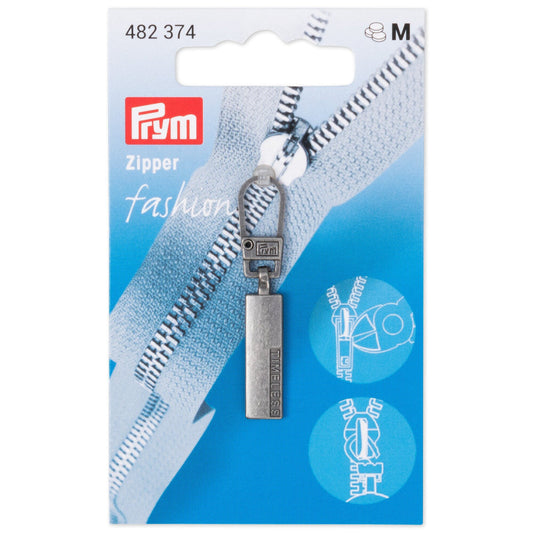 Fashion-Zipper, Classic TIMELESS, altsilber