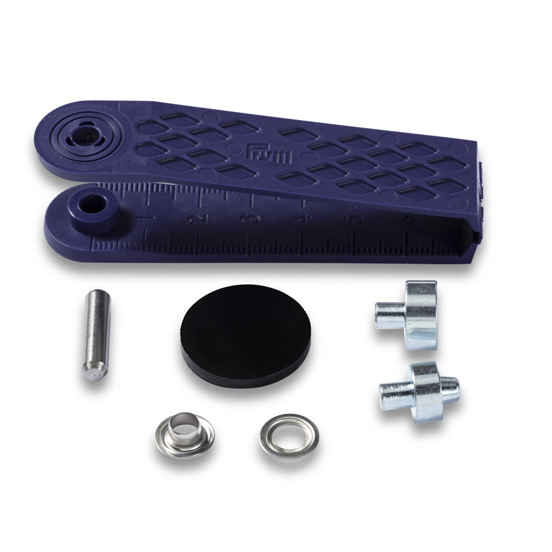 Ösen und Scheiben, 5,0mm, silberfarbig