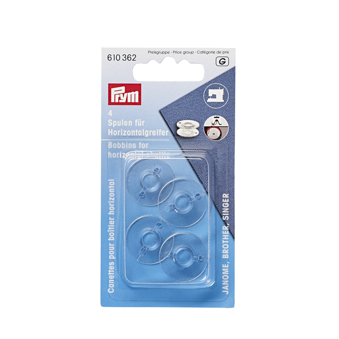 Nähmaschinenspulen, Horizontalgreifer, 20,5mm