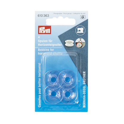 Nähmaschinenspulen, Horizontalgreifer, 21,2mm