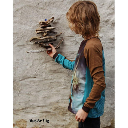 „Enfant Sportif“- das raffinierte Shirt mit dem Seitenstreifen für Kinder