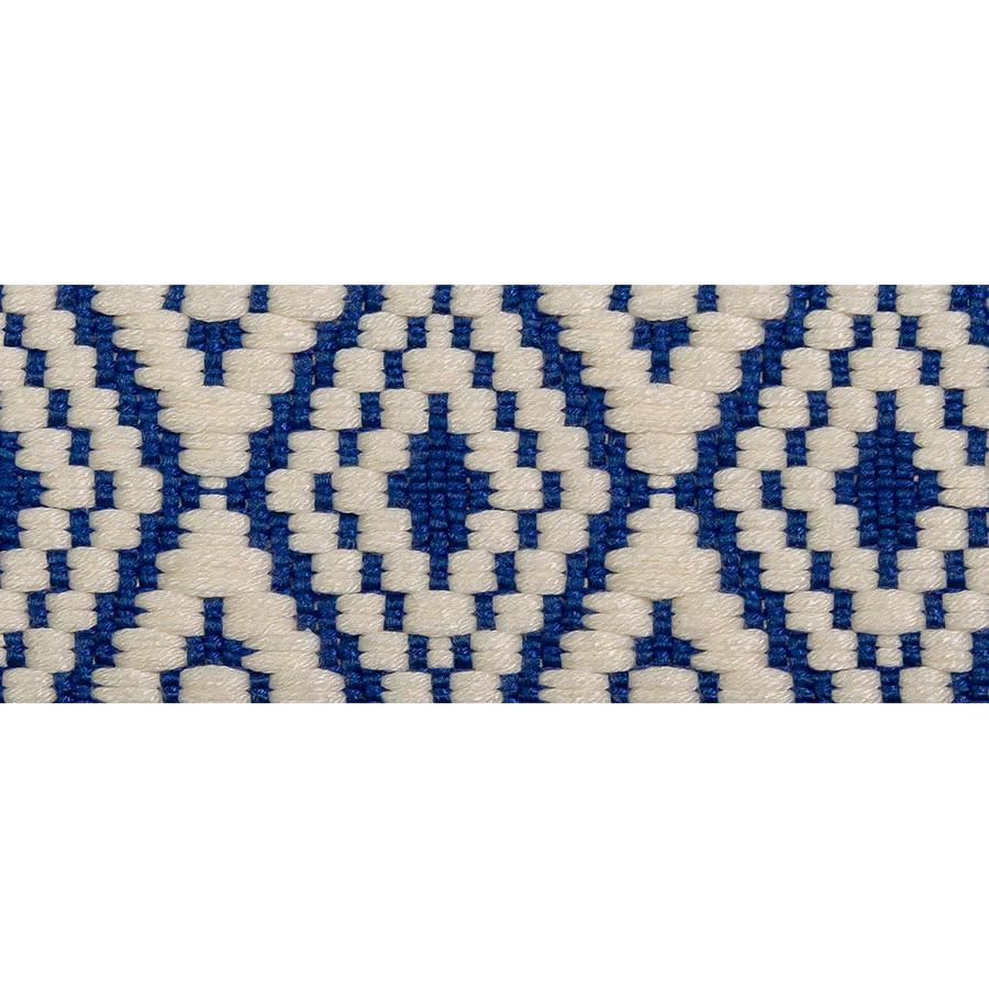 Gurtband "Rauten" Ethnolook zweifarbig, 38mm -Veno