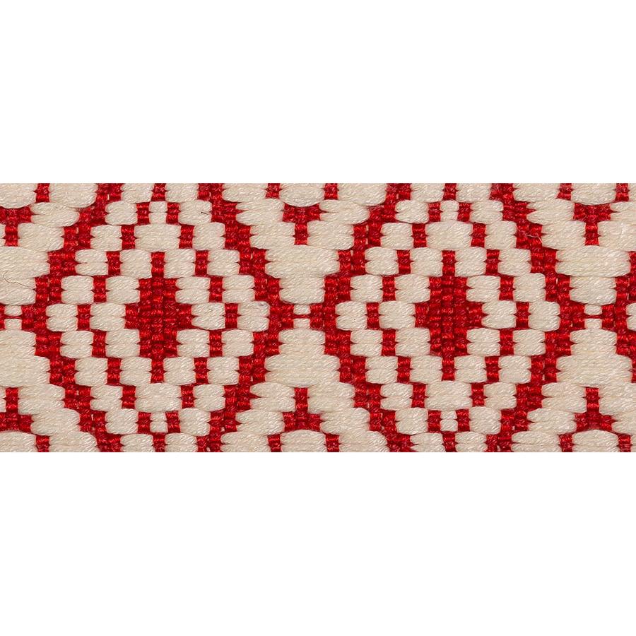 Gurtband "Rauten" Ethnolook zweifarbig, 38mm -Veno