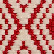 Gurtband "Rauten" Ethnolook zweifarbig, 38mm -Veno