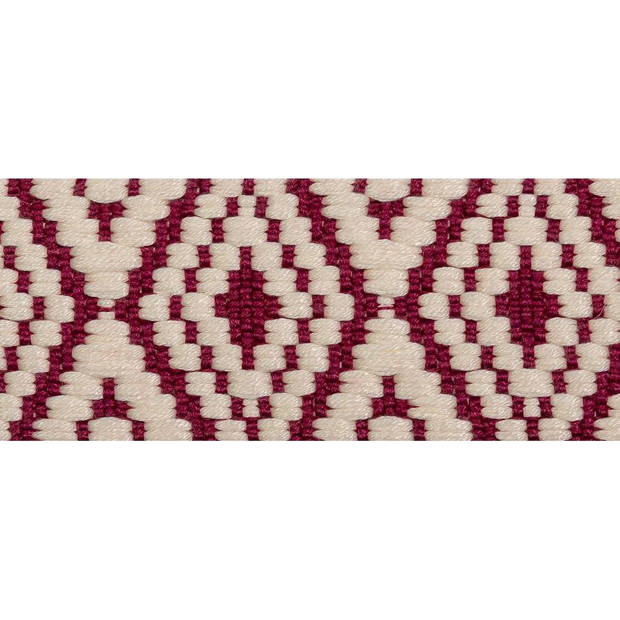 Gurtband "Rauten" Ethnolook zweifarbig, 38mm -Veno