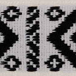 Gurtband "Ethno Rauten" 40mm- Veno