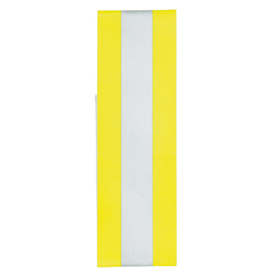 Reflex-Band, 50mm, selbstklebend gelb/silber
