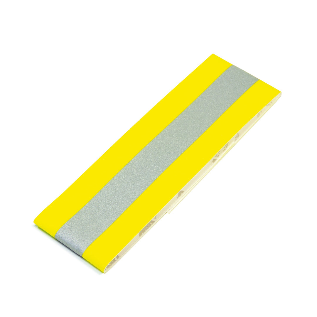 Reflex-Band, 50mm, selbstklebend gelb/silber