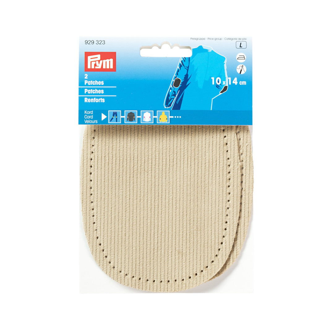 Patches Kord, aufbügelbar, 10 x 14cm, beige