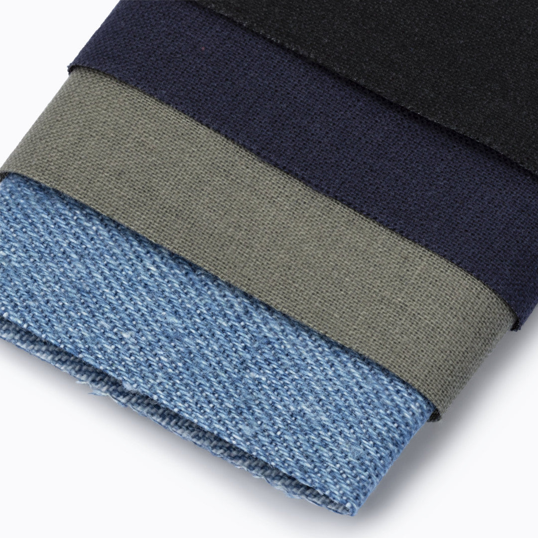 Flickstoffe, Baumwolle, aufbügelbar, sortiert