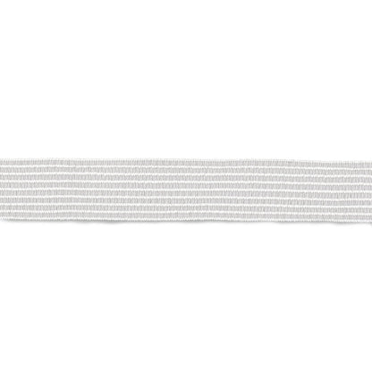 Kräusel-Elastic, 25mm, weiß, 2m