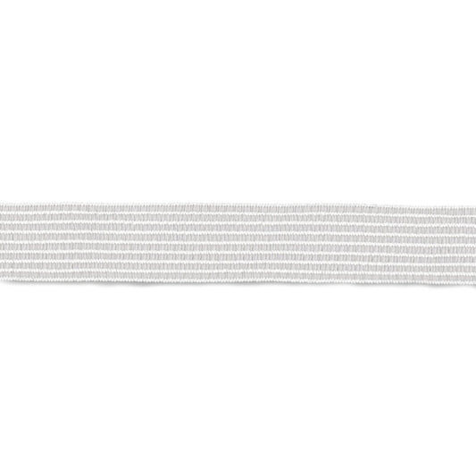 Kräusel-Elastic, 25mm, weiß, 2m