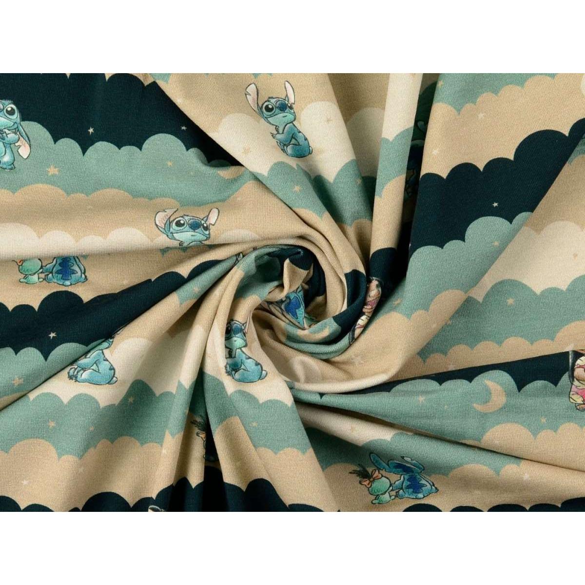 Baumwoll Jersey Digitaldruck "Lilo & Stitch"