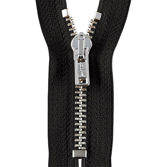 Hosenreißverschluss M40 Werra silber 14cm