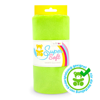 Kullaloo Plüschstoff Shorty uni 1,5mm