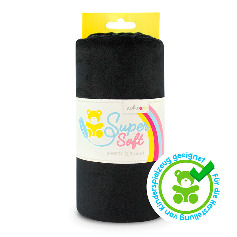 Kullaloo Plüschstoff Shorty uni 1,5mm