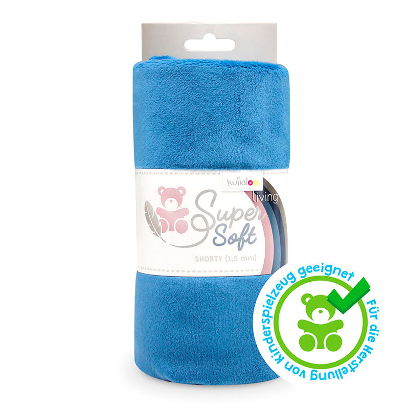 Kullaloo Plüschstoff Shorty uni 1,5mm