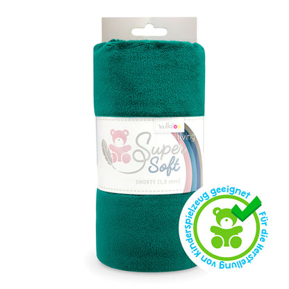 Kullaloo Plüschstoff Shorty uni 1,5mm