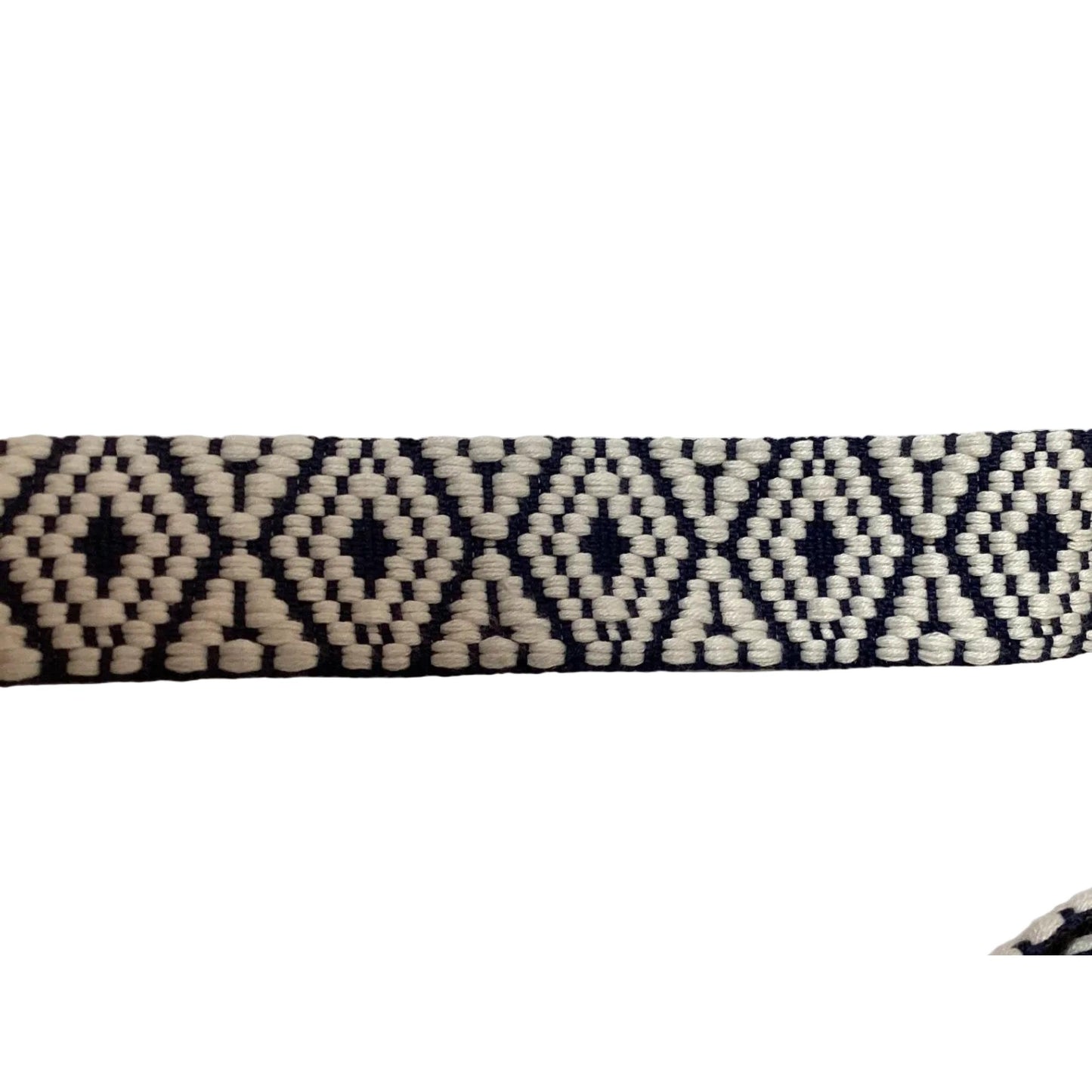 Gurtband "Rauten" Ethnolook zweifarbig, 38mm -Veno