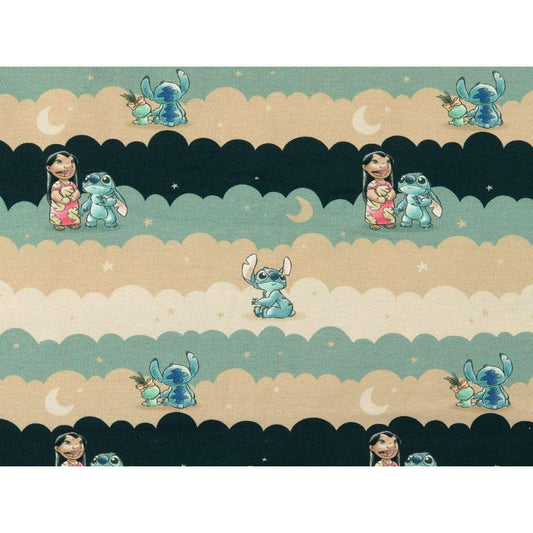 Baumwoll Jersey Digitaldruck "Lilo & Stitch"