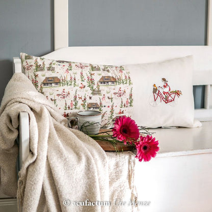 Baumwollstoff „Sommerdorf“ – Daniela Drescher | acufactum