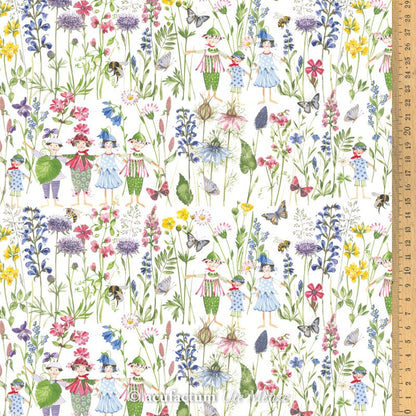 Baumwollstoff „Blumenkinder“ – Kerstin Heß | acufactum